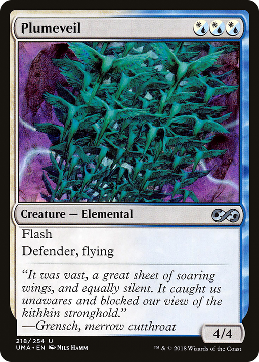 Plumeveil (UMA-218) [Ultimate Masters] MTG Single Wizards of the Coast