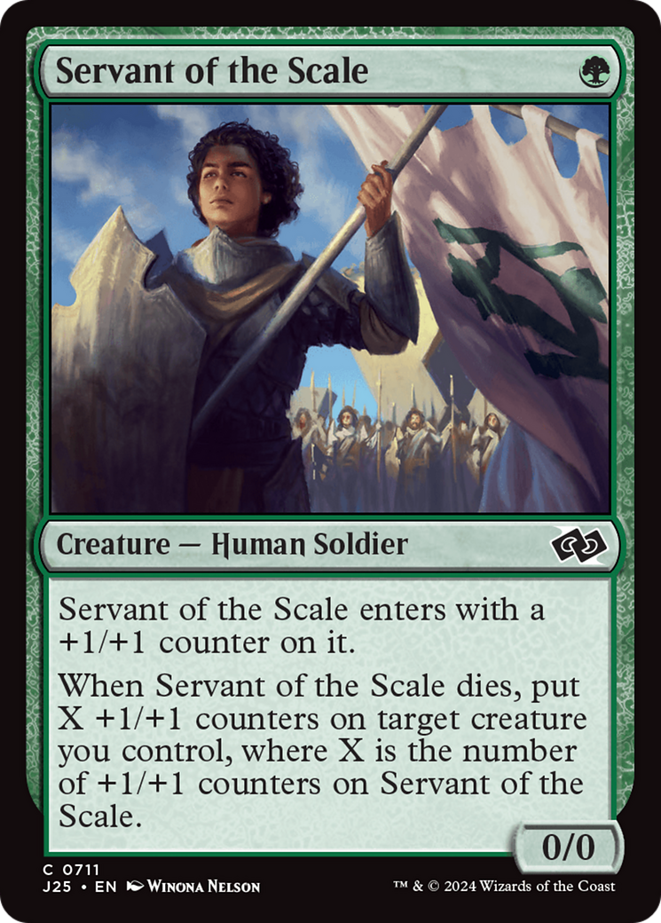 Servant of the Scale (J25-711) [Foundations Jumpstart] MTG Single Wizards of the Coast