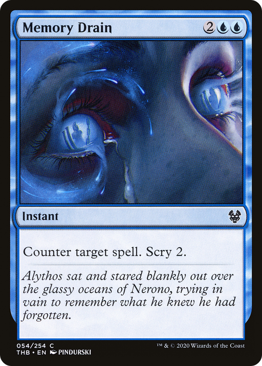 Memory Drain (THB-054) [Theros Beyond Death] MTG Single Wizards of the Coast