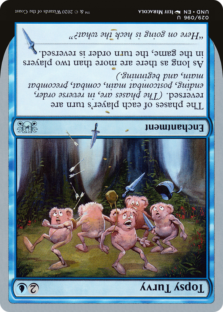 Topsy Turvy (UND-029) [Unsanctioned] MTG Single Wizards of the Coast