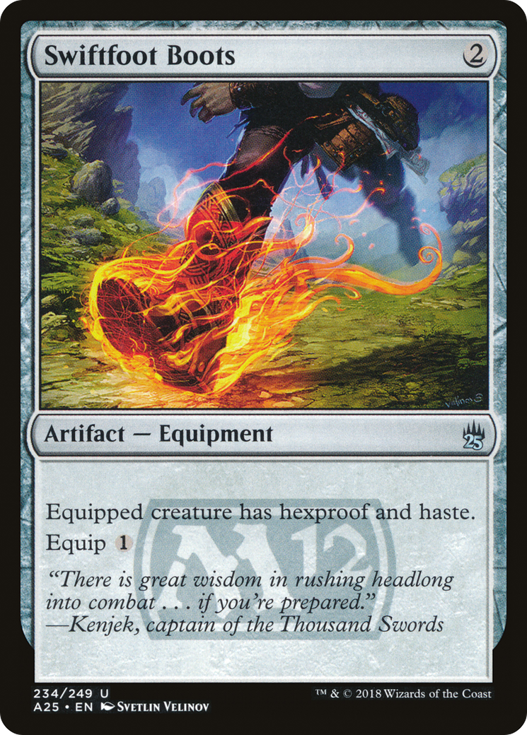 Swiftfoot Boots (A25-234) [Masters 25] Foil MTG Single Wizards of the Coast