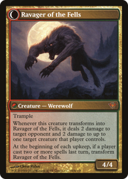Huntmaster of the Fells // Ravager of the Fells (DKA-140) [Dark Ascension] Foil MTG Single Wizards of the Coast