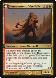 Huntmaster of the Fells // Ravager of the Fells (DKA-140) [Dark Ascension] Foil MTG Single Wizards of the Coast