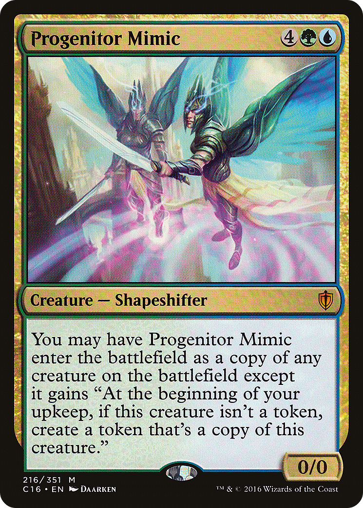 Progenitor Mimic (C16-216) [Commander 2016] MTG Single Wizards of the Coast