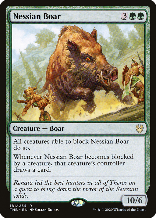 Nessian Boar (THB-181) [Theros Beyond Death] MTG Single Wizards of the Coast