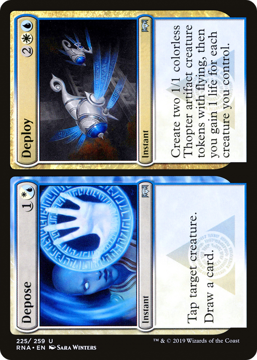Depose // Deploy (RNA-225) [Ravnica Allegiance] MTG Single Wizards of the Coast