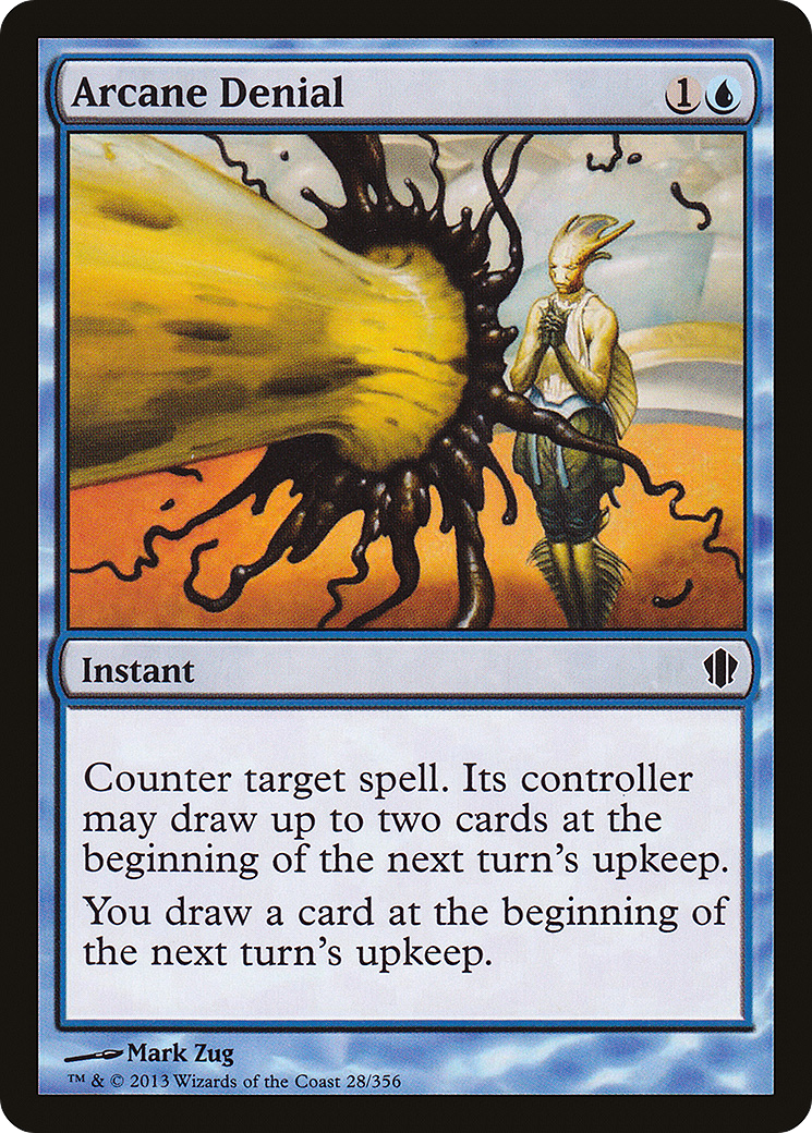 Arcane Denial (C13-028) [Commander 2013] MTG Single Wizards of the Coast