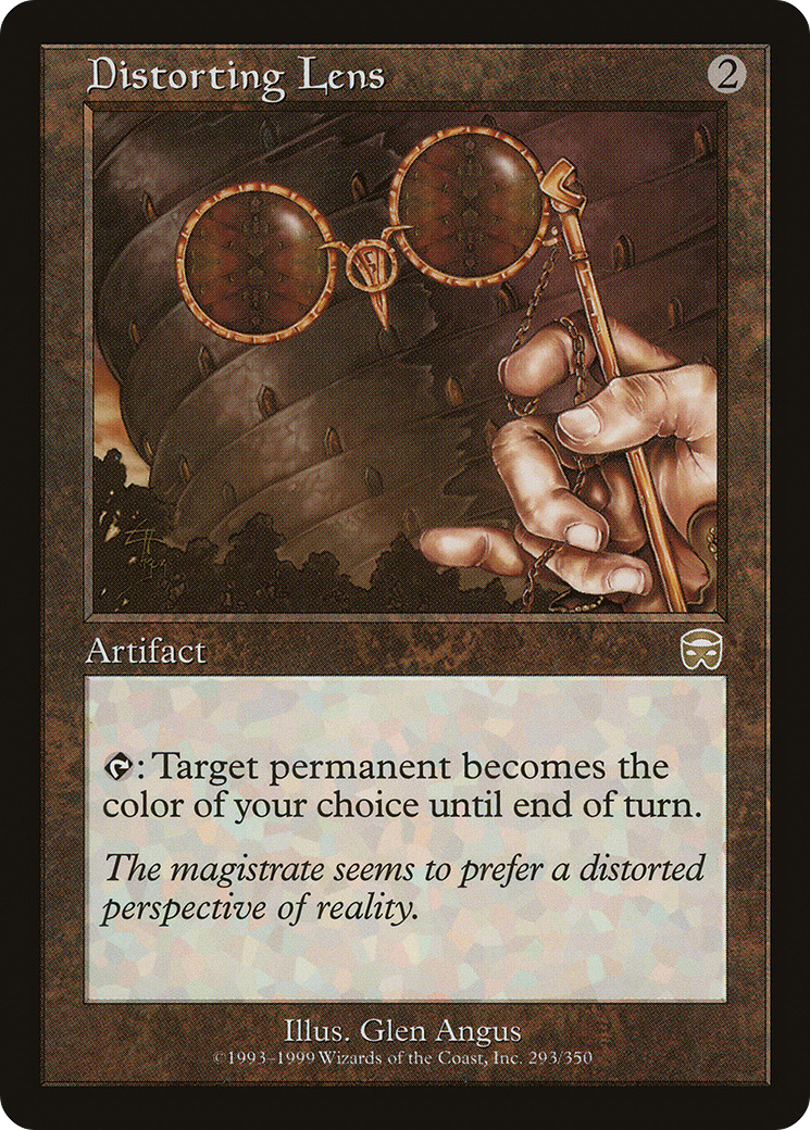 Distorting Lens (MMQ-293) [Mercadian Masques] MTG Single Wizards of the Coast