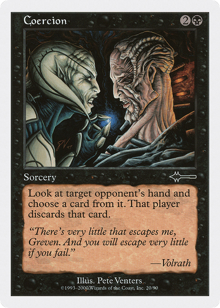 Coercion (BTD-020) [Misc] Beatdown Box Set MTG Single Wizards of the Coast