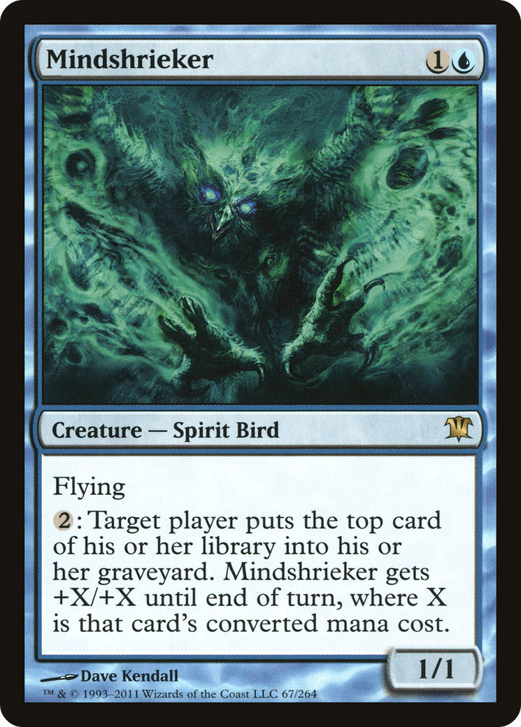 Mindshrieker (ISD-067) [Innistrad] Foil MTG Single Wizards of the Coast