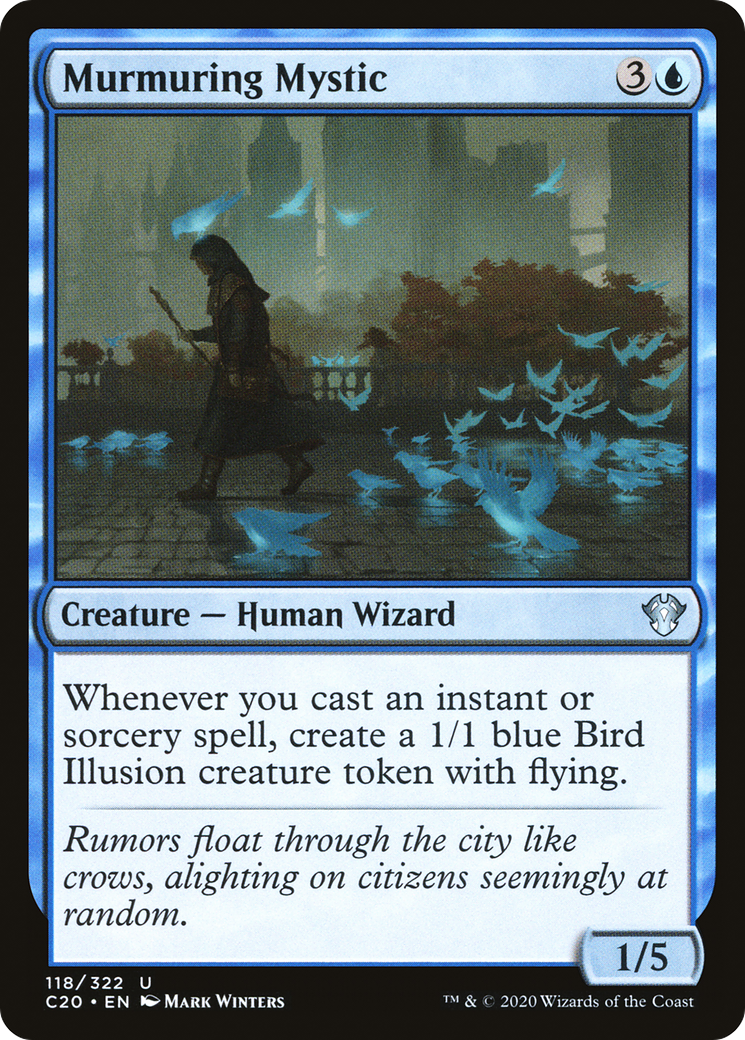 Murmuring Mystic (C20-118) [Commander 2020] MTG Single Wizards of the Coast