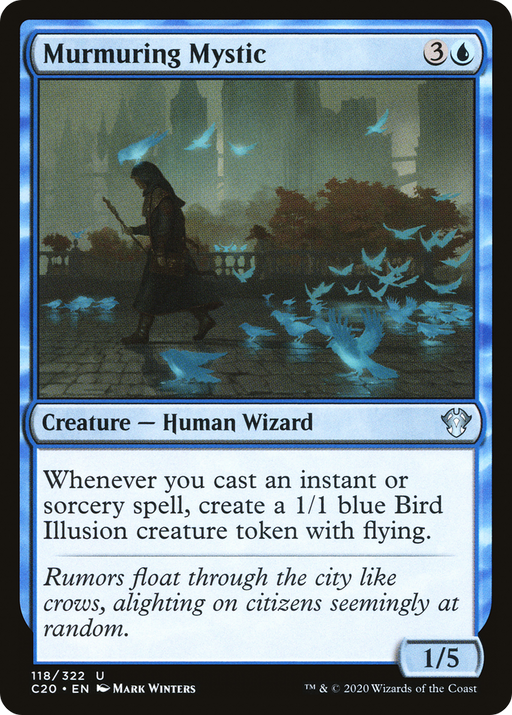 Murmuring Mystic (C20-118) [Commander 2020] MTG Single Wizards of the Coast