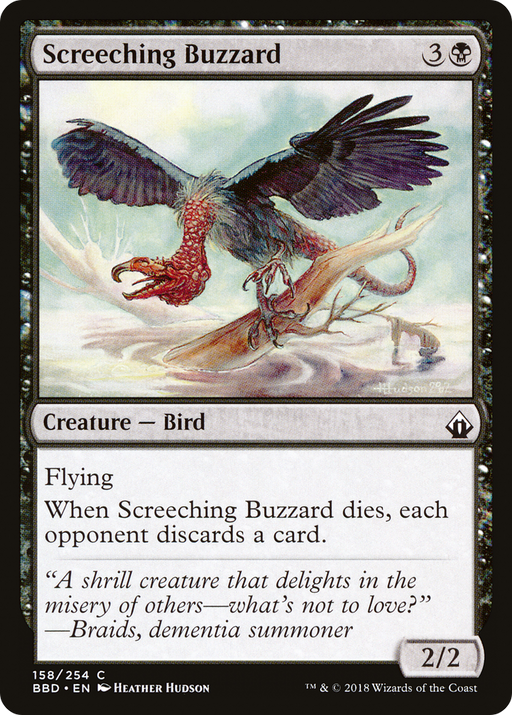 Screeching Buzzard (BBD-158) [Battlebond] MTG Single Wizards of the Coast