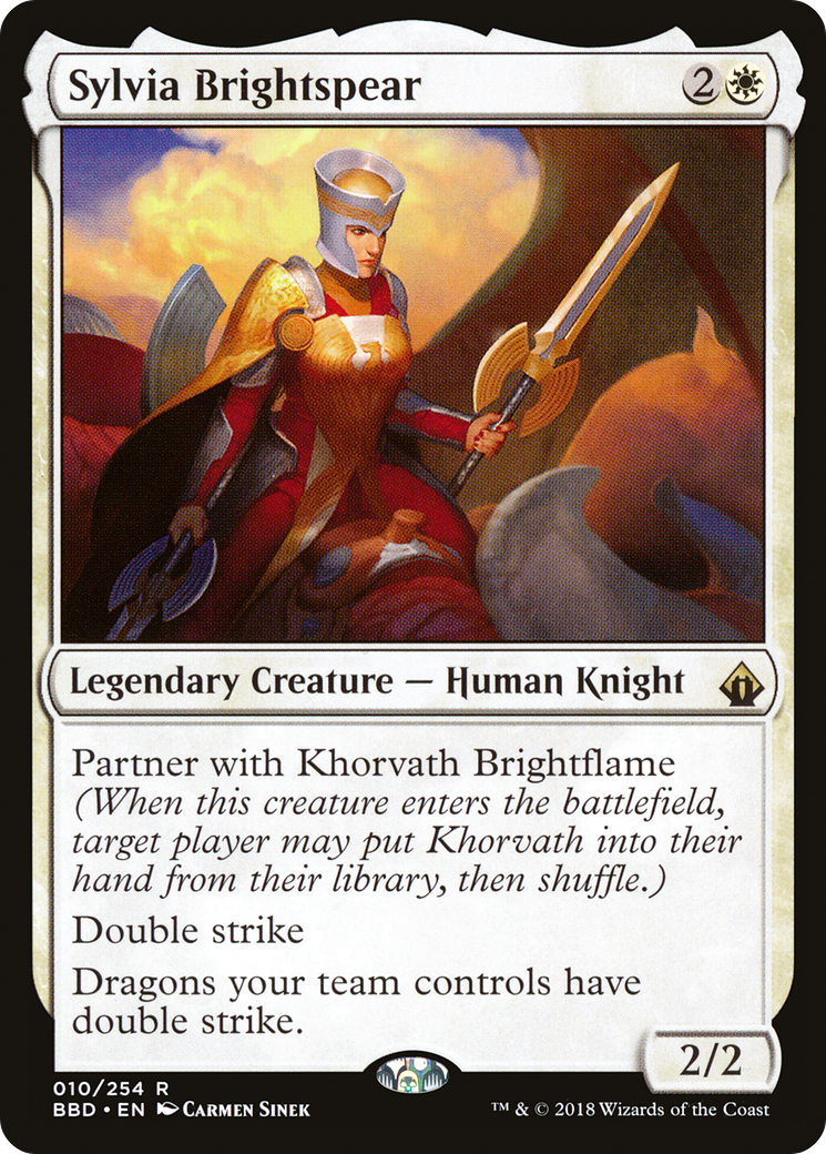 Sylvia Brightspear [Battlebond] MTG Single Magic: The Gathering