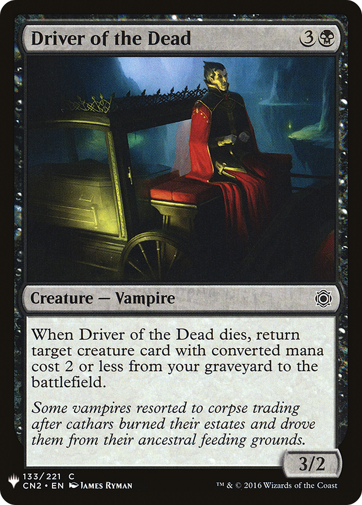 Driver of the Dead (LIST-CN2-133) [Mystery Booster] The List MTG Single Wizards of the Coast