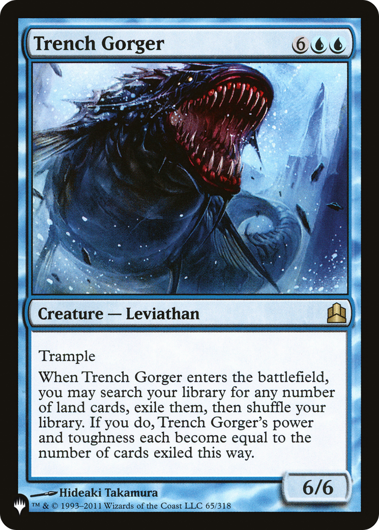 Trench Gorger (LIST-65/318) [Mystery Booster] The List MTG Single Wizards of the Coast