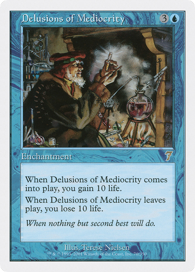 Delusions of Mediocrity (7ED-070) [7th Edition] MTG Single Wizards of the Coast