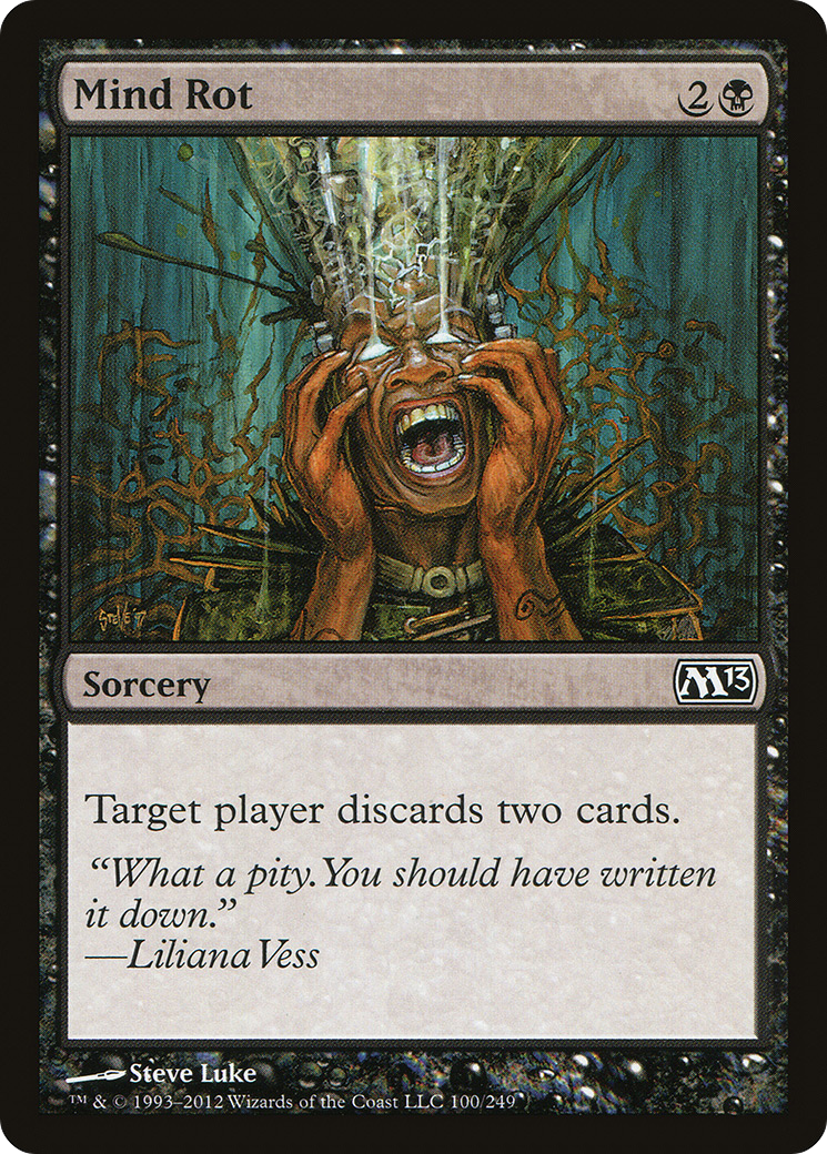 Mind Rot (M13-100) [Magic 2013] Foil MTG Single Wizards of the Coast