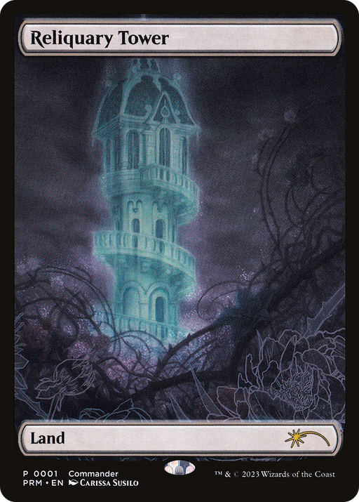 Reliquary Tower (Full Art) (MFP-001) [Misc] MagicFest 2023 MTG Single Wizards of the Coast