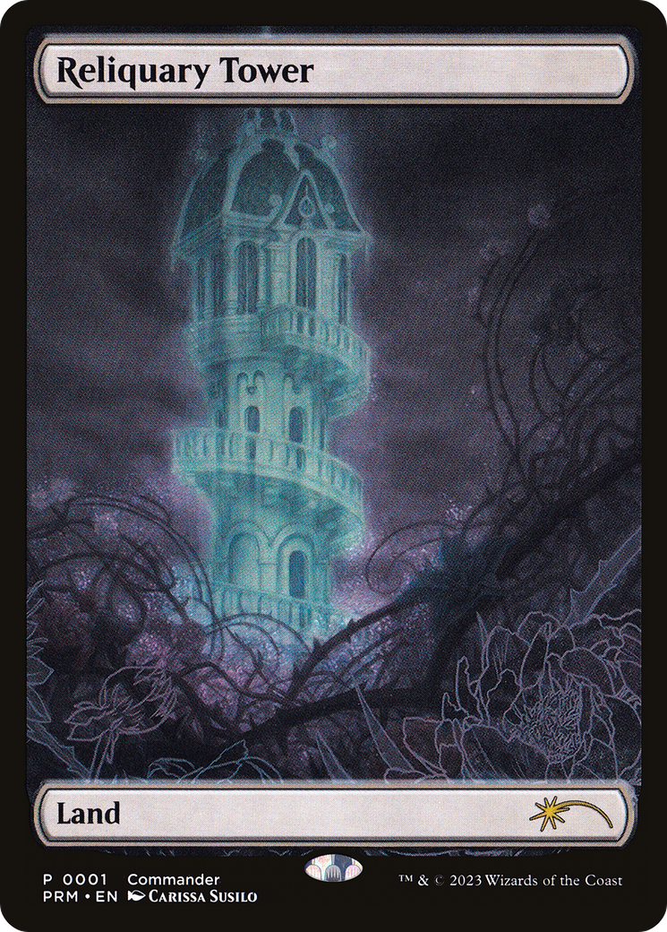 Reliquary Tower (Full Art) (MFP-001) [Misc] MagicFest 2023 Foil MTG Single Wizards of the Coast