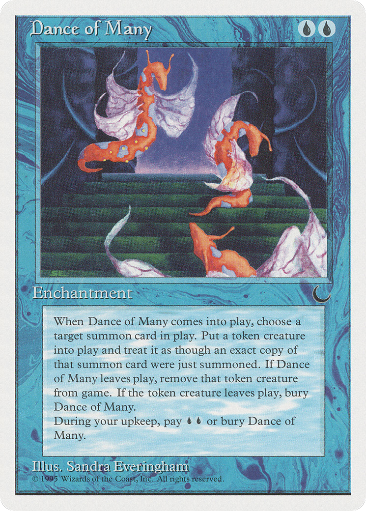 Dance of Many (CHR-017) [Chronicles] MTG Single Magic: The Gathering