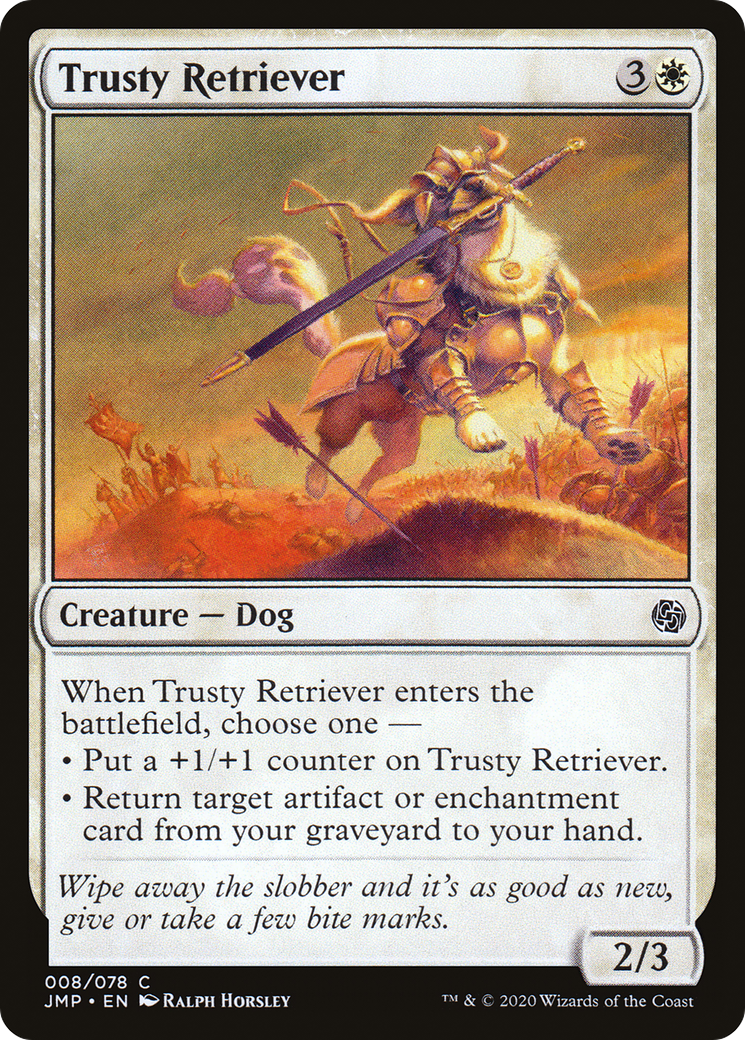 Trusty Retriever (JMP-008) [Jumpstart] MTG Single Wizards of the Coast