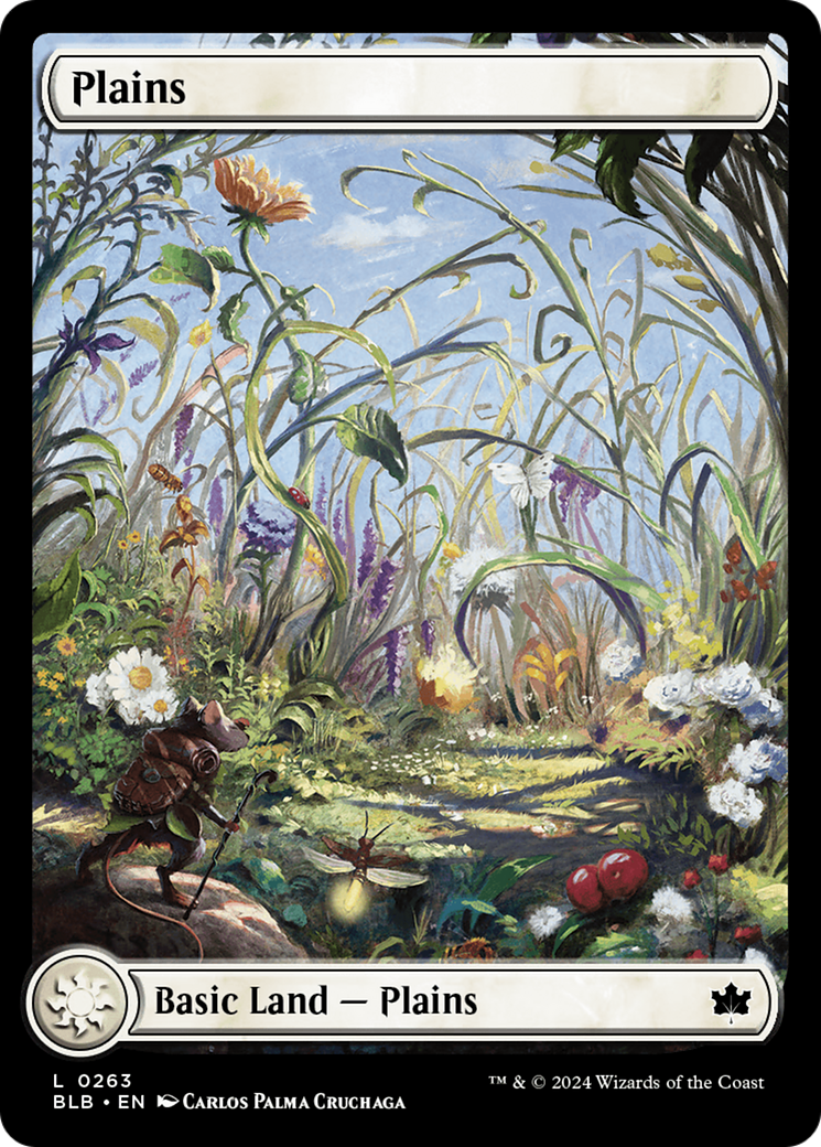 Plains (0263) (BLB-263) [Bloomburrow] MTG Single Wizards of the Coast