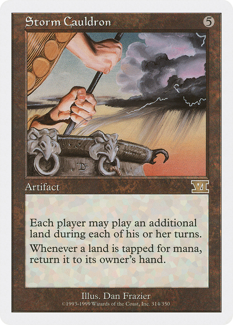 Storm Cauldron (6ED-314) [Classic Sixth Edition] MTG Single Wizards of the Coast