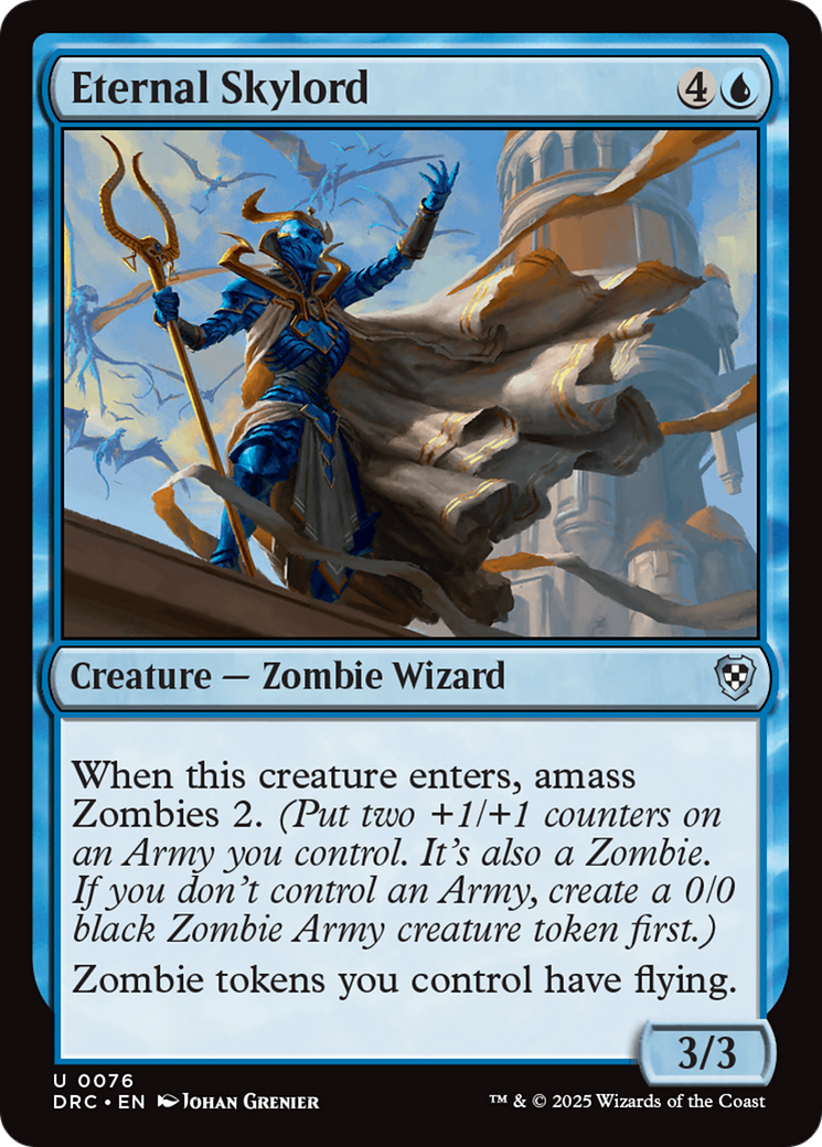 Eternal Skylord (DRC-076) [Commander: Aetherdrift] MTG Single Wizards of the Coast