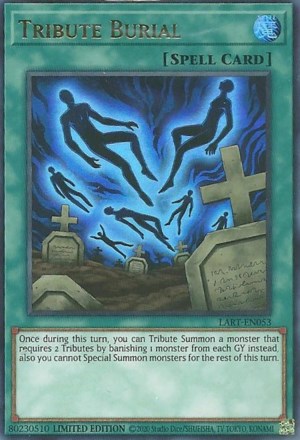 Tribute Burial [LART-EN053] Ultra Rare Yugioh Single Yu-Gi-Oh!   