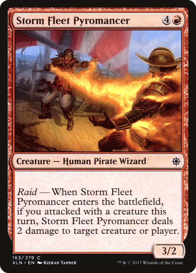 Storm Fleet Pyromancer (XLN-163) [Ixalan] Foil MTG Single Wizards of the Coast