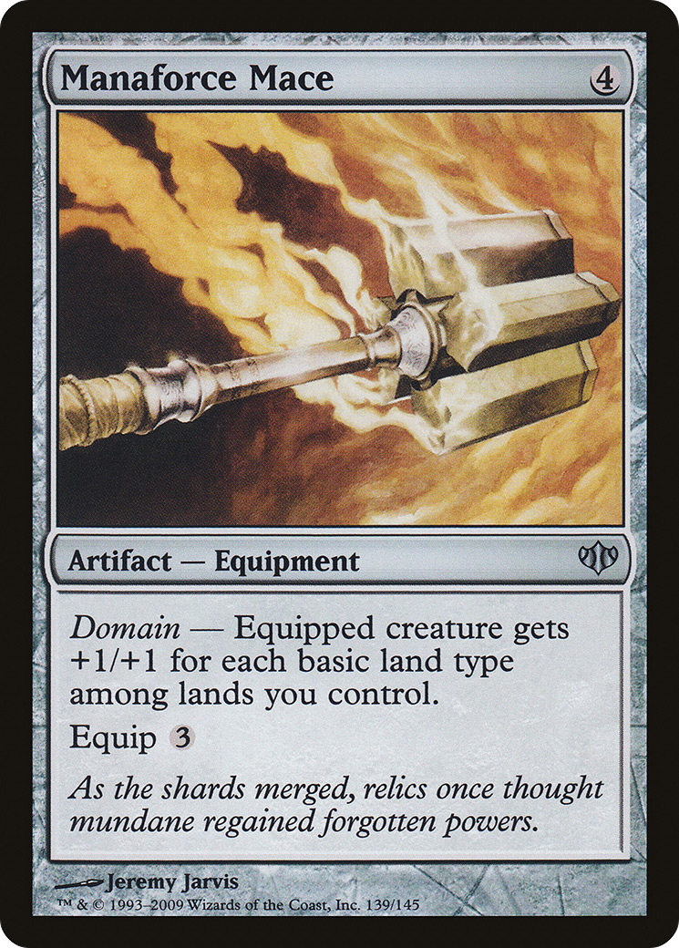 Manaforce Mace (CON-139) [Conflux] MTG Single Wizards of the Coast
