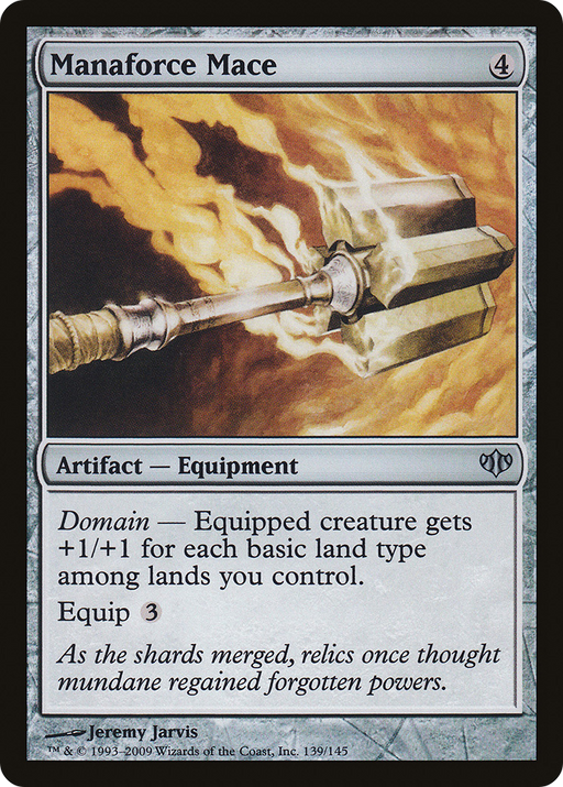 Manaforce Mace (CON-139) [Conflux] Foil MTG Single Wizards of the Coast