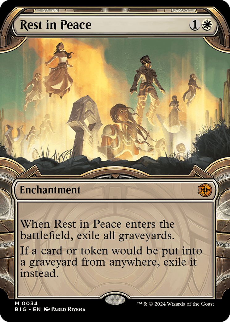 Rest in Peace (BIG-034) [The Big Score] (Showcase) MTG Single Wizards of the Coast