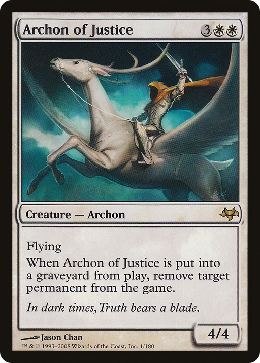 Archon of Justice (EVE-001) [Eventide] MTG Single Wizards of the Coast