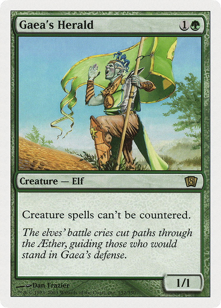 Gaea's Herald (8ED-252) [8th Edition] MTG Single Wizards of the Coast