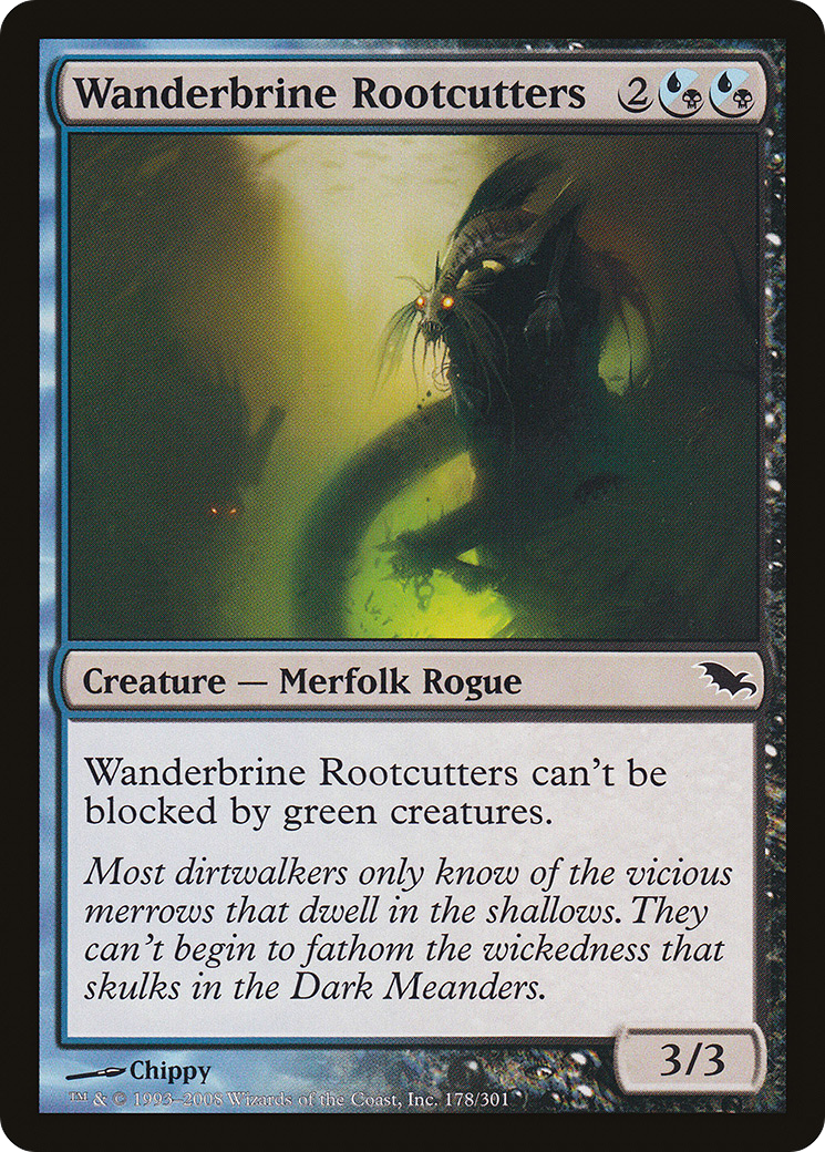Wanderbrine Rootcutters (SHM-178) [Shadowmoor] MTG Single Wizards of the Coast