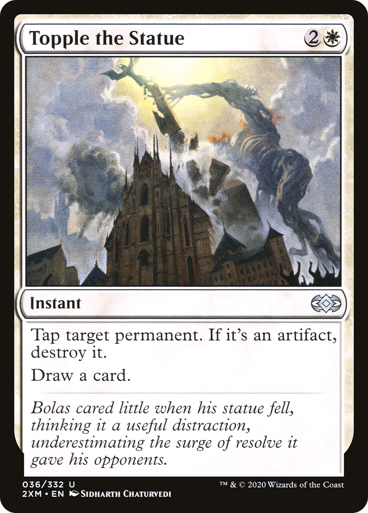 Topple the Statue (2XM-036) [Double Masters] MTG Single Wizards of the Coast