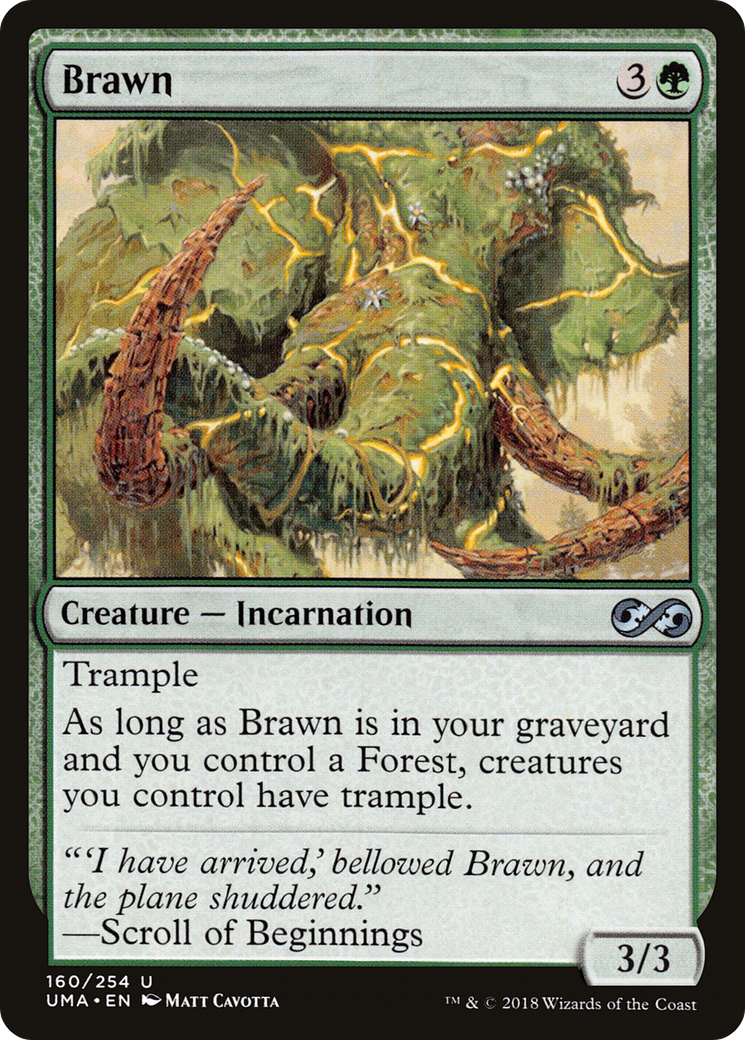 Brawn (UMA-160) [Ultimate Masters] Foil MTG Single Wizards of the Coast