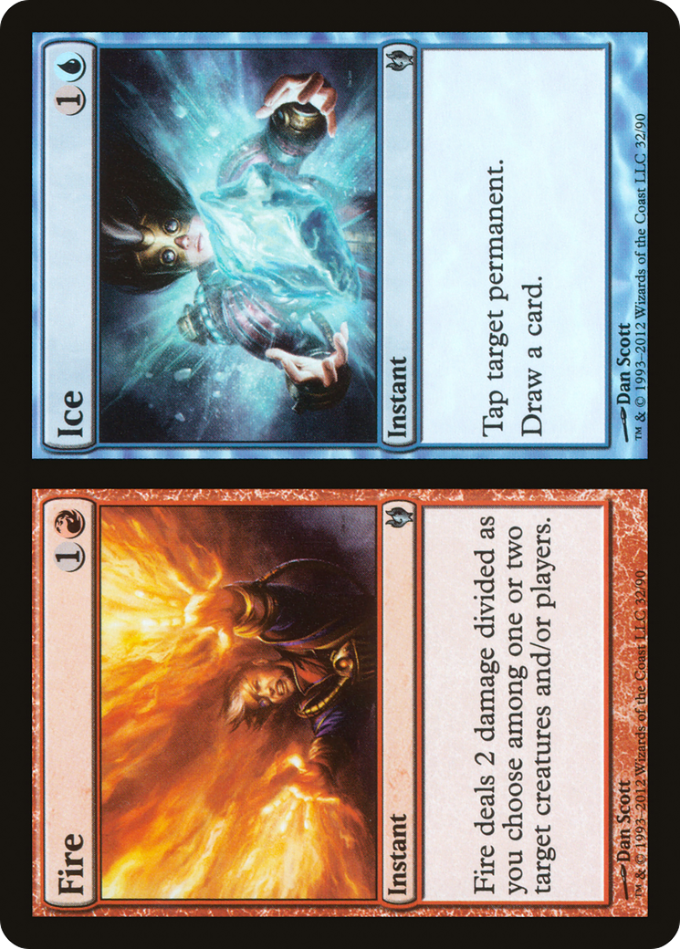 Fire // Ice (DDJ-032) [Misc] Duel Decks: Izzet vs. Golgari MTG Single Wizards of the Coast