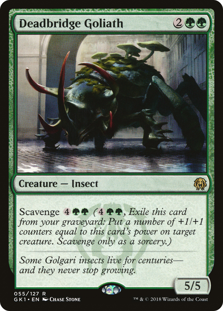 Deadbridge Goliath (GR1-055) [Misc] GRN Guild Kit MTG Single Wizards of the Coast