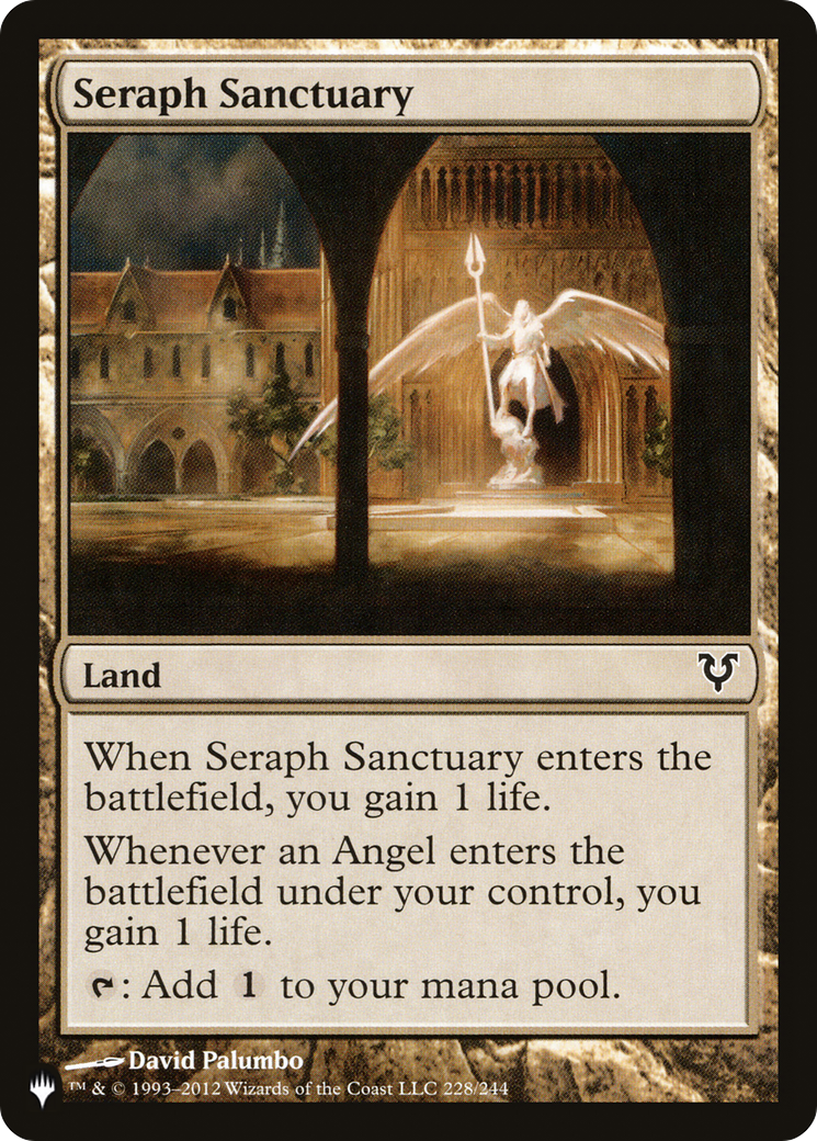 Seraph Sanctuary (LIST-AVR-228) [Mystery Booster] The List MTG Single Wizards of the Coast