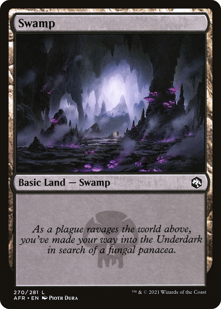 Swamp (AFR-270) [Adventures in the Forgotten Realms] MTG Single Wizards of the Coast