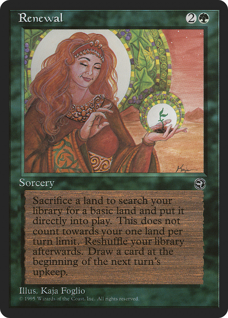 Renewal (HML-093) [Homelands] MTG Single Wizards of the Coast