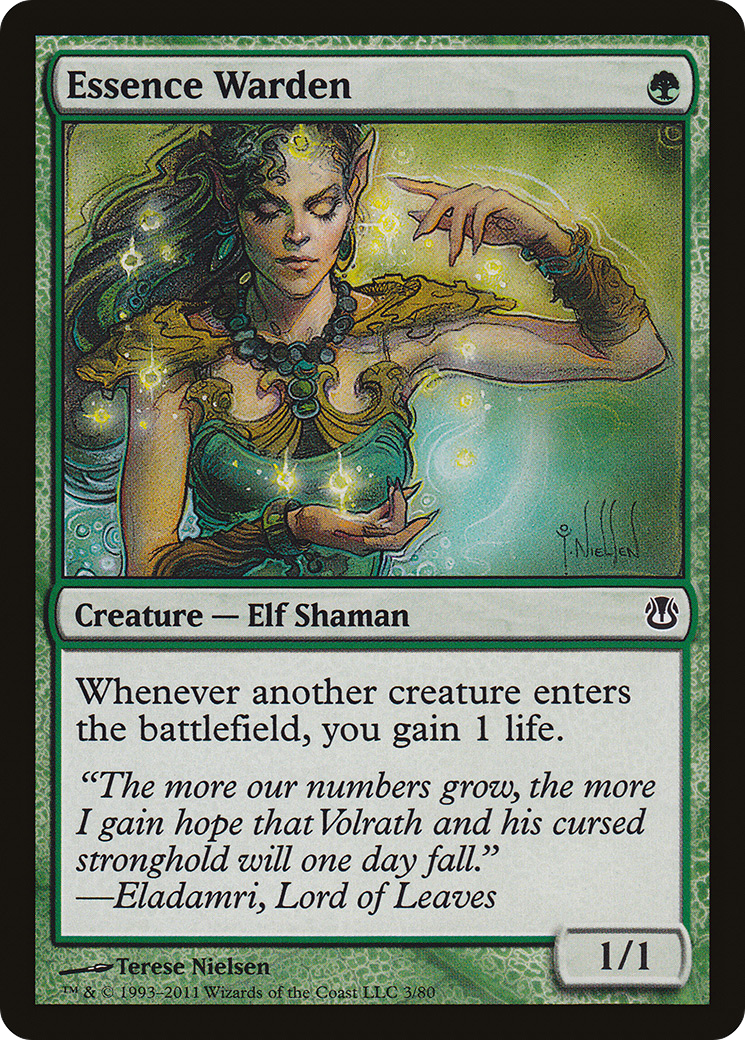Essence Warden (DDH-003) [Misc] Duel Decks: Ajani vs. Nicol Bolas MTG Single Wizards of the Coast