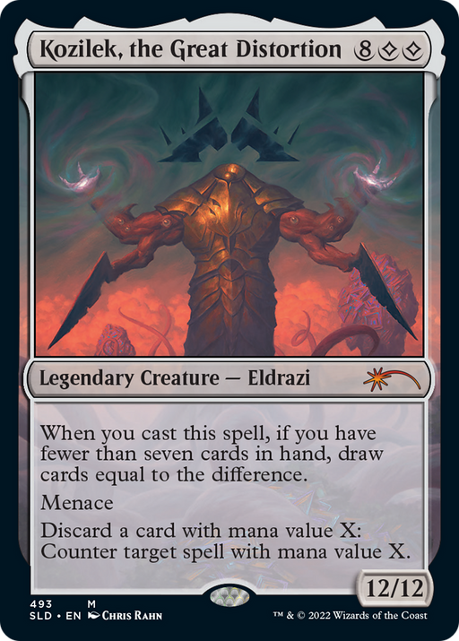 Kozilek, the Great Distortion (SLD-493) [Secret Lair] Drop MTG Single Wizards of the Coast