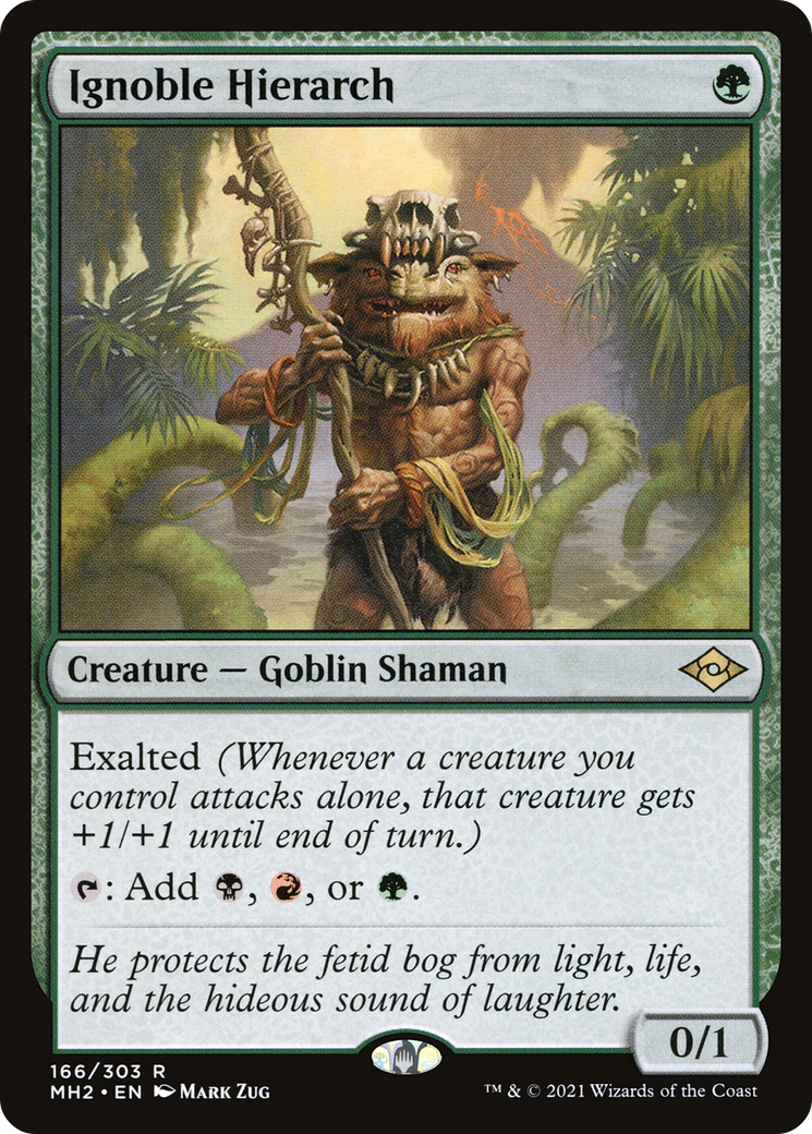 Ignoble Hierarch (MH2-166) [Modern Horizons 2] MTG Single Modern Horizons 2