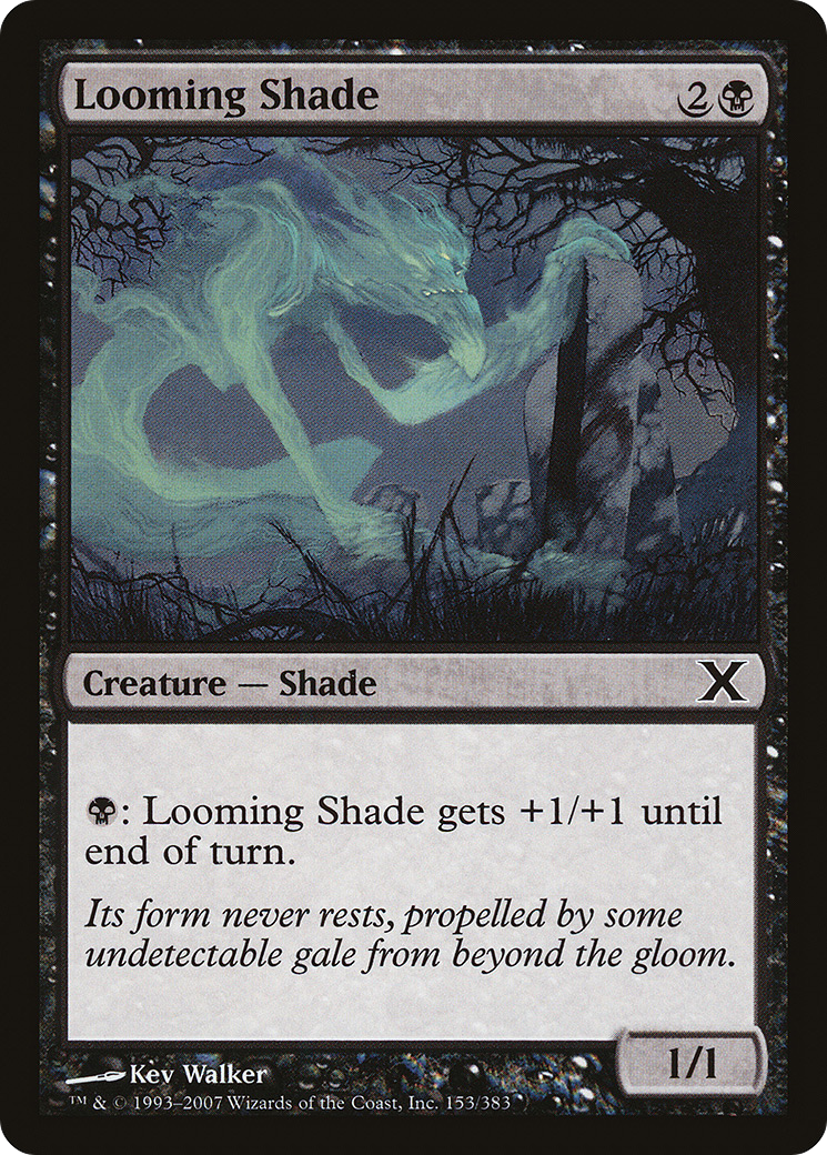 Looming Shade (10E-153) [Tenth Edition] Foil MTG Single Wizards of the Coast