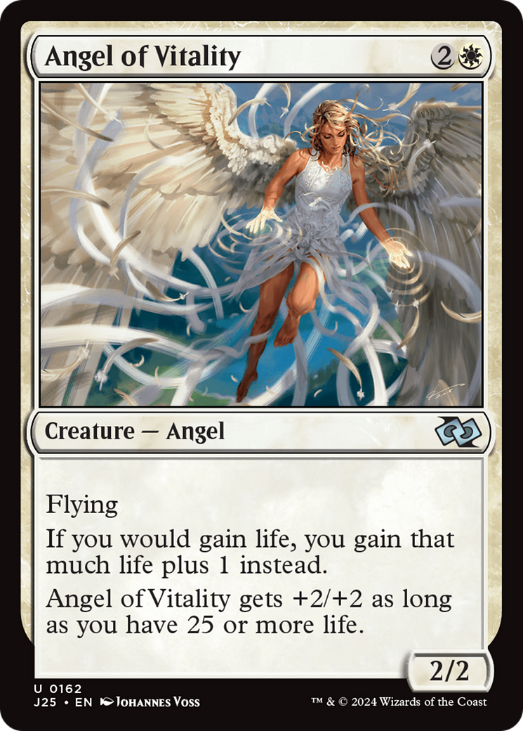 Angel of Vitality (J25-162) [Foundations Jumpstart] MTG Single Wizards of the Coast