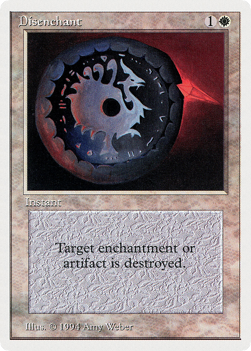 Disenchant (SUM-017) [Misc] Summer Magic / Edgar MTG Single Wizards of the Coast